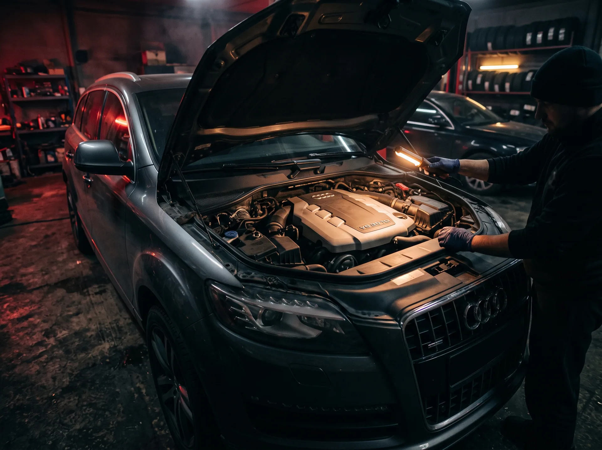 Моторний відсік 3.0 TDI V6 — огляд перед калібруванням